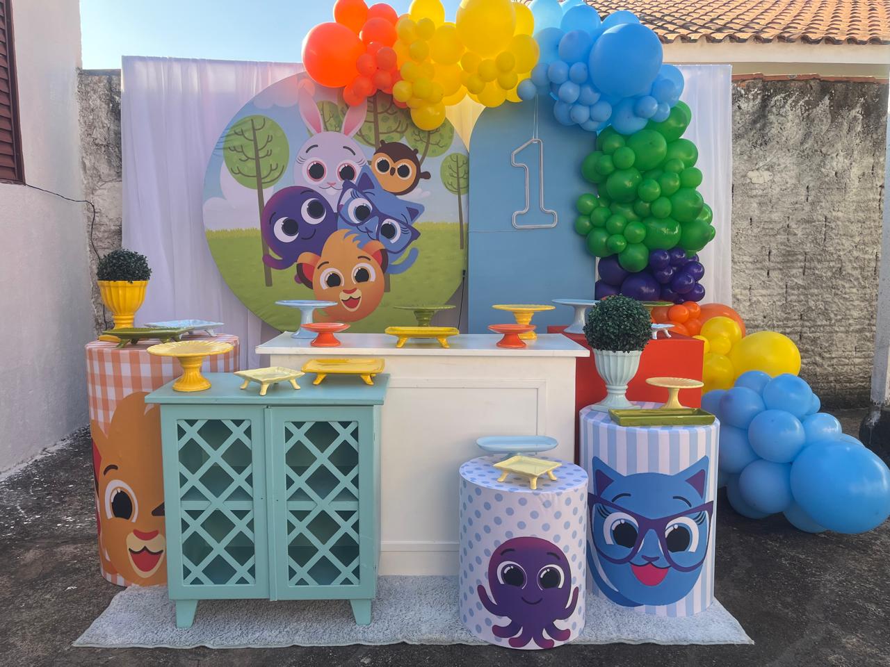 decoração de festa de aniversário