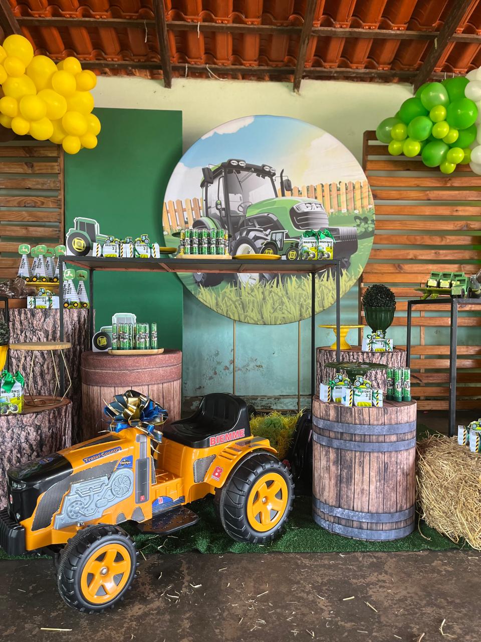decoração de festa de aniversário